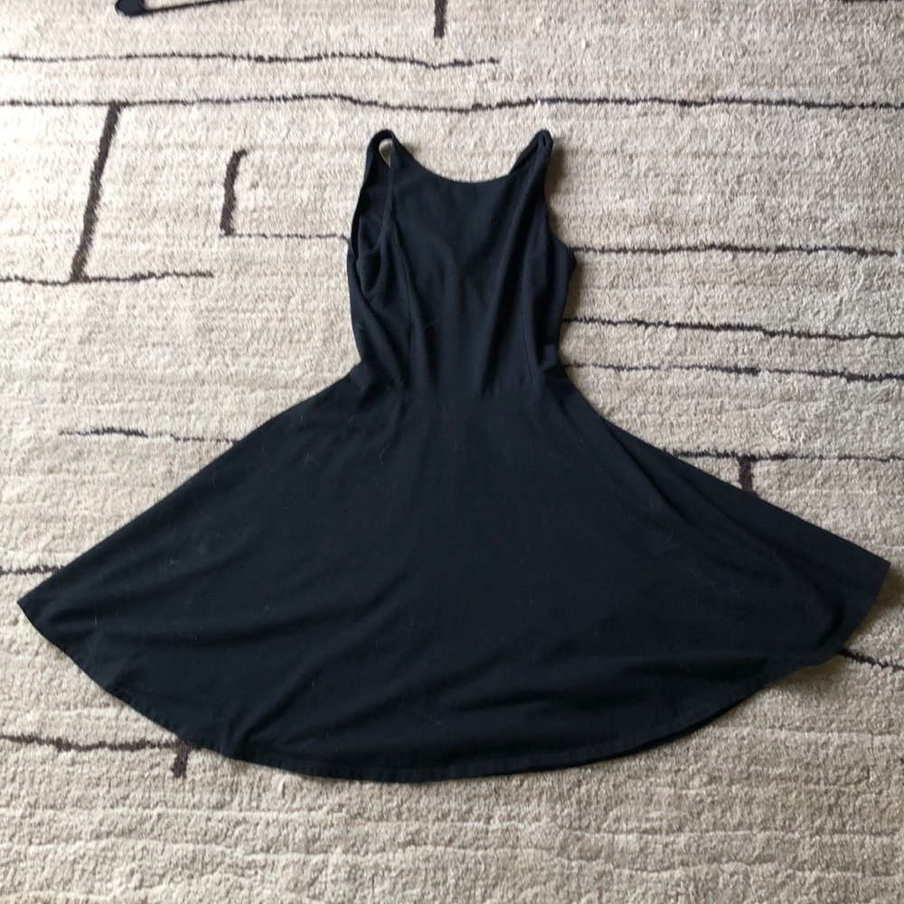 Cute skater stress open back